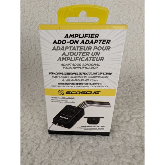 Scosche LOC2SL-WM1SD Car Stereo 2-Channel Audio Amplifier Add-On Adapter - Picture 1 of 5